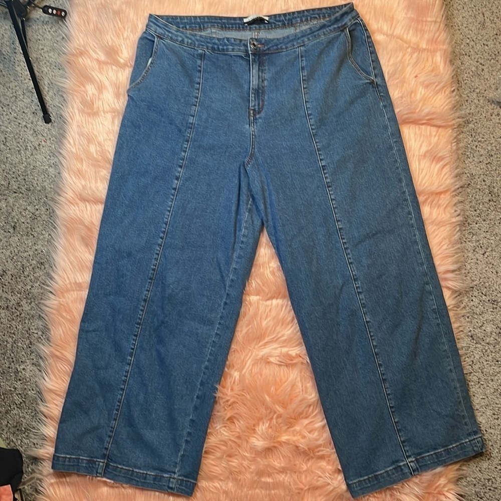 Eloquii Elements Straight Leg Jeans Size 20 - Picture 2 of 9